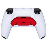 eXtremeRate Chrome Red Replacement Redesigned K1 K2 Back Button Housing Shell for PS5 Controller eXtremerate RISE Remap Kit - Controller & RISE Remap Board NOT Included - WPFD4003