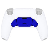 eXtremeRate Chrome Blue Replacement Redesigned K1 K2 Back Button Housing Shell for PS5 Controller eXtremerate RISE Remap Kit - Controller & RISE Remap Board NOT Included - WPFD4004