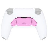 eXtremeRate Chrome Pink Replacement Redesigned K1 K2 Back Button Housing Shell for PS5 Controller eXtremerate RISE Remap Kit - Controller & RISE Remap Board NOT Included - WPFD4007