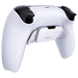 eXtremeRate Solid White Replacement Redesigned K1 K2 Back Button Housing Shell for PS5 Controller eXtremerate RISE Remap Kit - Controller & RISE Remap Board NOT Included - WPFM5003