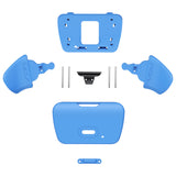 eXtremeRate Starlight Blue Replacement Redesigned K1 K2 Back Button Housing Shell for PS5 Controller eXtremerate RISE Remap Kit - Controller & RISE Remap Board NOT Included - WPFM5006