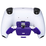 eXtremeRate Galactic Purple Replacement Redesigned K1 K2 Back Button Housing Shell for PS5 Controller eXtremerate RISE Remap Kit - Controller & RISE Remap Board NOT Included - WPFM5007