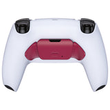 eXtremeRate Cosmic Red Replacement Redesigned K1 K2 Back Button Housing Shell for PS5 Controller eXtremerate RISE Remap Kit - Controller & RISE Remap Board NOT Included - WPFM5008