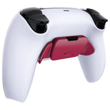 eXtremeRate Cosmic Red Replacement Redesigned K1 K2 Back Button Housing Shell for PS5 Controller eXtremerate RISE Remap Kit - Controller & RISE Remap Board NOT Included - WPFM5008