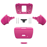 eXtremeRate Nova Pink Replacement Redesigned K1 K2 Back Button Housing Shell for PS5 Controller eXtremerate RISE Remap Kit - Controller & RISE Remap Board NOT Included - WPFM5009