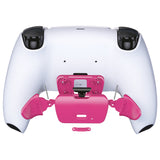 eXtremeRate Nova Pink Replacement Redesigned K1 K2 Back Button Housing Shell for PS5 Controller eXtremerate RISE Remap Kit - Controller & RISE Remap Board NOT Included - WPFM5009