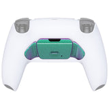 eXtremeRate Chameleon Green Purple Replacement Redesigned K1 K2 Back Button Housing Shell for PS5 Controller eXtremerate RISE Remap Kit - Controller & RISE Remap Board NOT Included - WPFP3002