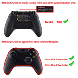 eXtremeRate Chrome Gold Multi-Colors Luminated Dpad Thumbsticks Start Back ABXY Action Buttons, Classical Symbols Buttons DTFS (DTF 2.0) LED Kit for Xbox One S/X Controller - Controller NOT Included - X1LED08
