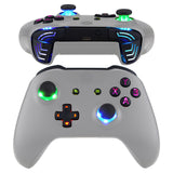 eXtremeRate Black Multi-Colors Luminated Dpad Thumbsticks Start Back ABXY Action Buttons, Classical Symbols Buttons DTFS (DTF 2.0) LED Kit for Xbox One S/X Controller - Controller NOT Included - X1LED04