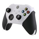 PlayVital Black Anti-Skid Sweat-Absorbent Controller Grip for Xbox Series X/S Controller, Professional Textured Soft Rubber Pads Handle Grips for Xbox Series X/S Controller - X3PJ001