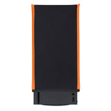 PlayVital Black & Orange Trim Nylon Dust Cover for Xbox Series X Console, Soft Neat Lining Dust Guard, Anti Scratch Waterproof Cover Sleeve for Xbox Series X Console - X3PJ012