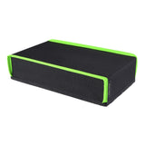 PlayVital Neon Green Trim Nylon Dust Cover for Xbox Series S Console, Soft Neat Lining Dust Guard, Anti Scratch Waterproof Cover Sleeve for Xbox Series S Console - X3PJ021