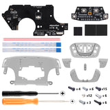 eXtremeRate Remappable RISE4 Remap Kit for Nintendo Switch Pro Controller - Clear Black - XGNPM001