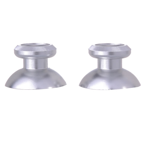 eXtremeRate Silver Metal Aluminium Thumbsticks Buttons Custom Parts For Xbox One Controller - XOJ0302