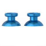 eXtremeRate Blue Metal Aluminium Thumbsticks Buttons Custom Parts For Xbox One Controller - XOJ0304