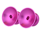 eXtremeRate Pink Metal Aluminium Thumbsticks Buttons Custom Parts For Xbox One Controller - XOJ0307