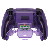 eXtremeRate Remappable Rise 2.0 Remap Kit for PS5 Controller BDM-010/020 - Clear Atomic Purple - XPFM5002G2