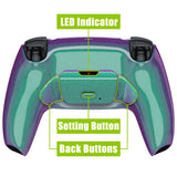 eXtremeRate Remappable Rise 2.0 Remap Kit for PS5 Controller BDM-010/020 - Scarlet Red - XPFP3003G2