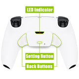 eXtremeRate Remappable Rise 2.0 Remap Kit for PS5 Controller BDM-010/020 - White - XPFP3008G2