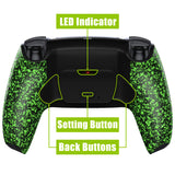 eXtremeRate Remappable Rise 2.0 Remap Kit for PS5 Controller BDM-010/020 - Textured Green - XPFP3044G2