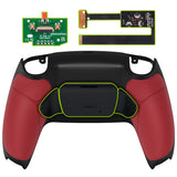 eXtremeRate Remappable Rise 2.0 Remap Kit for PS5 Controller BDM-010/020 - Rubberized Red - XPFU6005