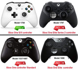 eXtremeRate Textured White Lofty Remappable Remap & Trigger Stop Kit, Redesigned Back Shell & Side Rails & Back Buttons & Trigger Lock for Xbox One S X Controller 1708 - X1RM002