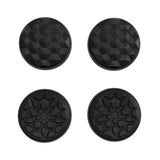 PlayVital Thumb Grip Caps for Steam Deck LCD, for PS Portal Remote Player Silicone Thumbsticks Grips Joystick Caps for Steam Deck OLED - Diamond Grain & Crack Bomb Design - Black - YFSDM004