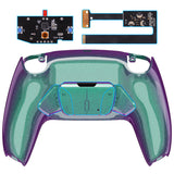 eXtremeRate Remappable Rise4 Remap Kit for PS5 Controller BDM-010/020 - Chameleon Green Purple - YPFP3009