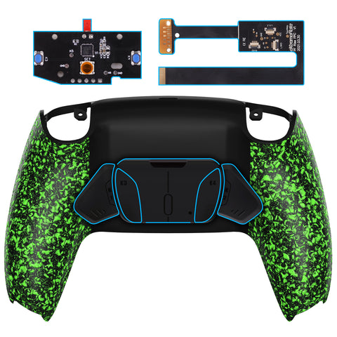 eXtremeRate Remappable Rise4 Remap Kit for PS5 Controller BDM-010/020 - Textured Green - YPFP3010