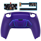 eXtremeRate Remappable Rise4 Remap Kit for PS5 Controller BDM-010/020 - Rubberized Galactic Purple - YPFU6007