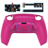 eXtremeRate Remappable Rise4 Remap Kit for PS5 Controller BDM-010/020 - Rubberized Nova Pink - YPFU6009