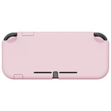 PlayVital Cherry Blossoms Pink Customized Protective Grip Case for Nintendo Switch Lite, Hard Cover Protector for Nintendo Switch Lite - 1 x White Border Tempered Glass Screen Protector Included - YYNLP005