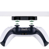 playvital Under Desk Controller Stand for ps5, Controller Table Mount for ps4 Controller, Controller Desk Holder Controller Organizer Display Stand Gaming Accessories for ps5/4 - Black - ZJPFM002