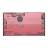 eXtremeRate Cherry Pink Console Back Plate DIY Replacement Housing Shell Case with Kickstand for Nintendo Switch OLED – Console and Joycon NOT Included - ZNSOM5004