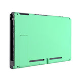 eXtremeRate Mint Green Console Back Plate DIY Replacement Housing Shell Case for Nintendo Switch Console with Kickstand - JoyCon Shell NOT Included - ZP308
