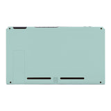 eXtremeRate Light Cyan Console Back Plate DIY Replacement Housing Shell Case for NS Switch Console with Kickstand – JoyCon Shell NOT Included - ZP316