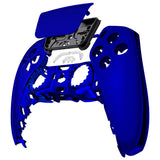 eXtremeRate Chrome Blue Touchpad Front Housing Shell Compatible with ps5 Controller BDM-010/020/030/040/050, DIY Replacement Shell Custom Touch Pad Cover Compatible with ps5 Controller - ZPFD4004G3