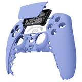 eXtremeRate Light Violet Touchpad Front Housing Shell Compatible with ps5 Controller BDM-010/020/030/040, DIY Replacement Shell Custom Touch Pad Cover Faceplate Compatible with ps5 Controller - ZPFP3015G3