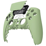 eXtremeRate Matcha Green Touchpad Front Housing Shell Compatible with ps5 Controller BDM-010/020/030/040, DIY Replacement Shell Custom Touch Pad Cover Faceplate Compatible with ps5 Controller - ZPFP3017G3