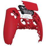 eXtremeRate Passion Red Touchpad Front Housing Shell Compatible with ps5 Controller BDM-010/020/030/040, DIY Replacement Shell Custom Touch Pad Cover Faceplate Compatible with ps5 Controller - ZPFP3021G3