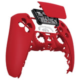 eXtremeRate Passion Red Touchpad Front Housing Shell Compatible with ps5 Controller BDM-010/020/030/040/050, DIY Replacement Shell Custom Touch Pad Cover Faceplate Compatible with ps5 Controller - ZPFP3021G3