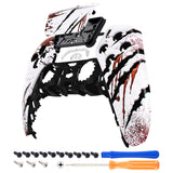 eXtremeRate Wild Attack Touchpad Front Housing Shell Compatible with ps5 Controller BDM-010/020/030/040/050, DIY Replacement Shell Custom Touch Pad Cover Compatible with ps5 Controller - ZPFT1017G3