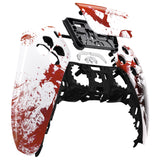 eXtremeRate Blood Zombie Touchpad Front Housing Shell Compatible with ps5 Controller BDM-010/020/030/040, DIY Replacement Shell Custom Touch Pad Cover Compatible with ps5 Controller - ZPFT1052G3