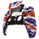 eXtremeRate Impression UK Flag Touchpad Front Housing Shell Compatible with ps5 Controller BDM-010/020/030/040/050, DIY Replacement Shell Custom Touch Pad Cover Compatible with ps5 Controller - ZPFT1054G3