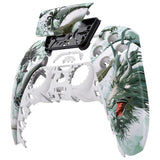 eXtremeRate Jade Dragon - Cloud Dominator Touchpad Front Housing Shell Compatible with ps5 Controller BDM-010/020/030/040, DIY Replacement Shell Custom Touch Pad Cover Compatible with ps5 Controller - ZPFT1071G3