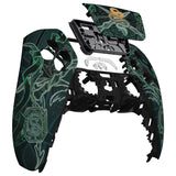 eXtremeRate Serpent Totem Touchpad Front Housing Shell Compatible with ps5 Controller BDM-010/020/030/040/050, DIY Replacement Shell Custom Touch Pad Cover Compatible with ps5 Controller - ZPFT1085G3