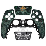 eXtremeRate Serpent Totem Touchpad Front Housing Shell Compatible with ps5 Controller BDM-010/020/030/040/050, DIY Replacement Shell Custom Touch Pad Cover Compatible with ps5 Controller - ZPFT1085G3