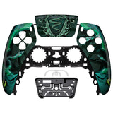 eXtremeRate Eye of the Serpent Touchpad Front Housing Shell Compatible with ps5 Controller BDM-010/020/030/040/050, DIY Replacement Shell Custom Touch Pad Cover Compatible with ps5 Controller - ZPFT1086G3