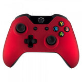 eXtremeRate Red Soft Touch Front Shell with Side Rails for Xbox One Controller - ZXOMSF01